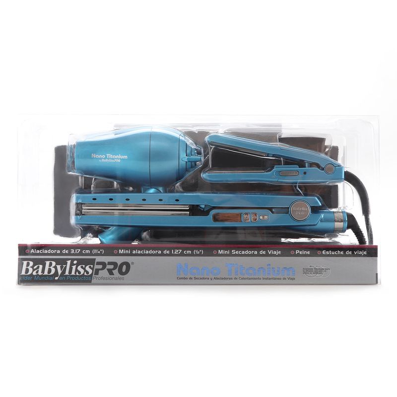 Combo babyliss outlet pro nano titanium