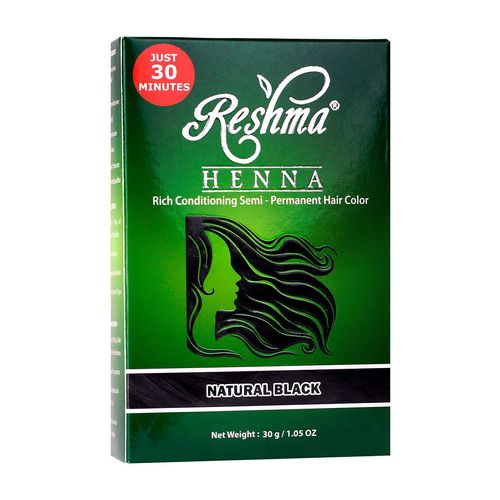 Tinte Semipermanente de Henna Natural Black