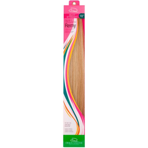 Extensiones de Cabello Remy con Clip Design Lenghts 18"