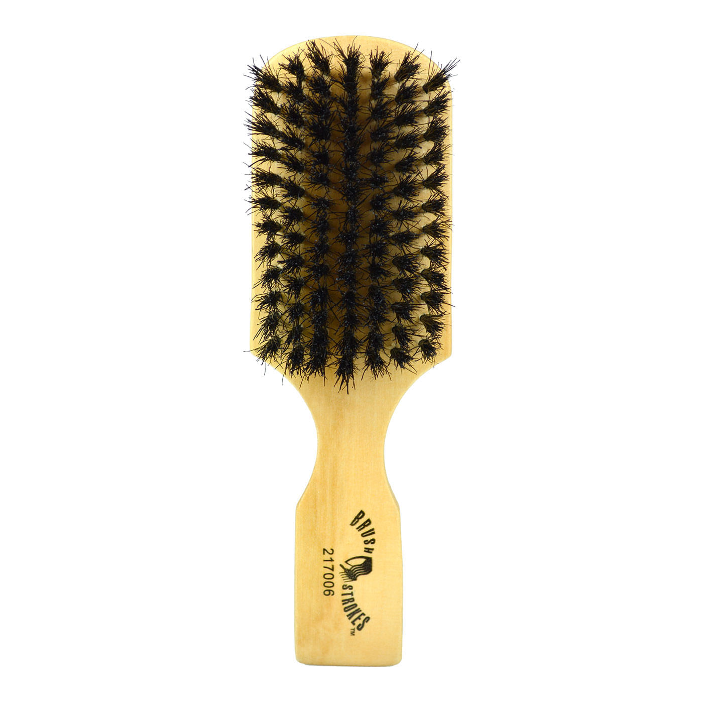 Cepillo de cerdas de jabalí para mujeres, hombres y niños, cepillo de  cerdas naturales suaves para cabello fino y fino, restaura el brillo y la