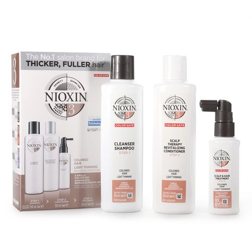 Nioxin Sistema #3 Kit de 3 pasos Anticaída