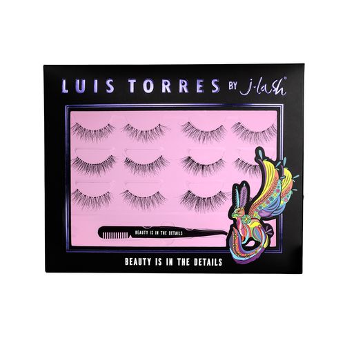 Pestañas Postizas Luis Torres 6 pack c/aplicador