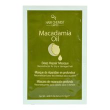 Mascarilla Reparación Aceite de Macadamia sobre