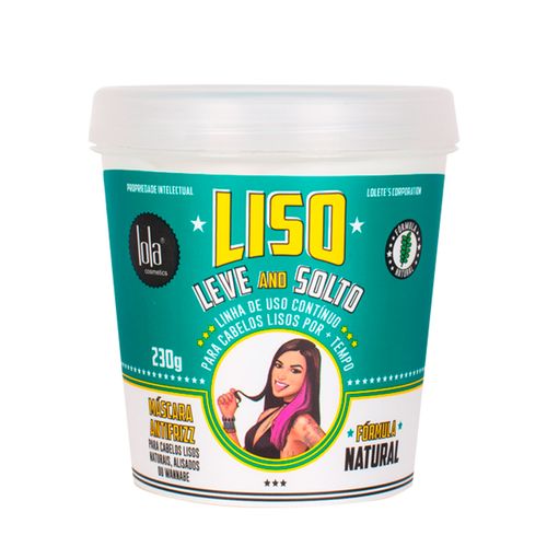 Mascarilla Antifrizz Liso ligero y suelto 230gr