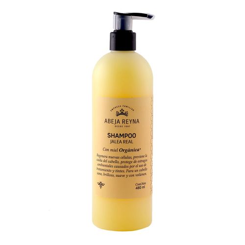Shampoo miel con Jalea Real Abeja Reyna 480ml