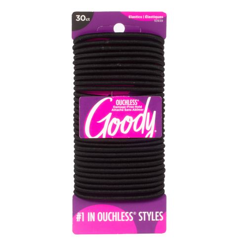 Ligas Elasticas Negras 30pz
