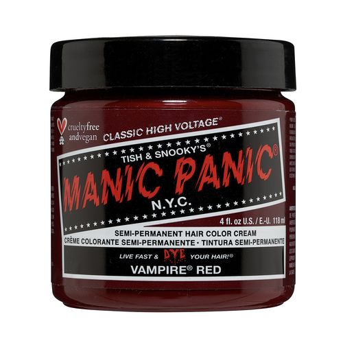 Tinte Semipermanente en Crema Vampire Red