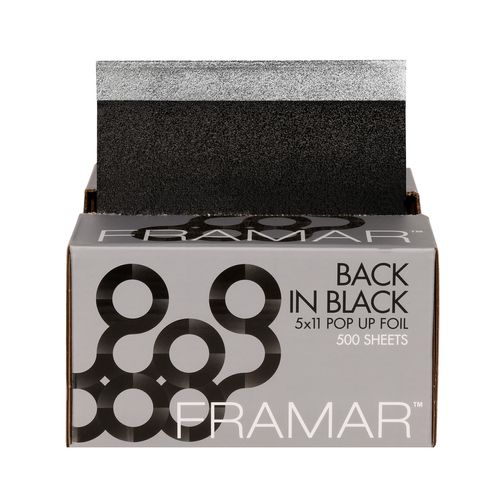 Hojas de papel alumino 5x11 Pop Up Back In Black(500ct)