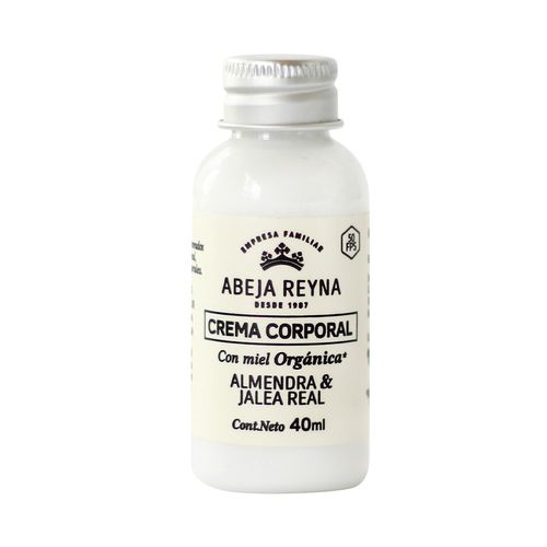 Crema Corporal orgánica Almendra Abeja Reyna 40 ml