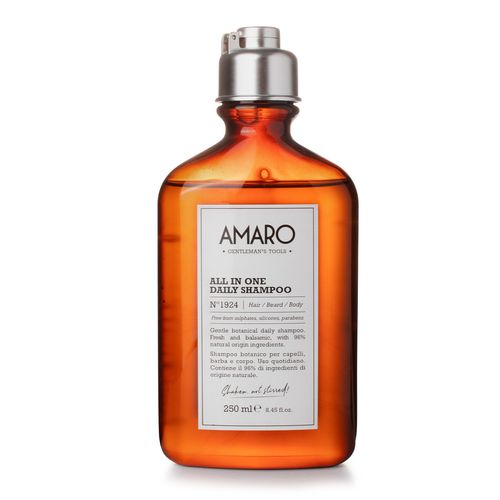Shampoo all in one Barba/cabello/cuerpo Amaro