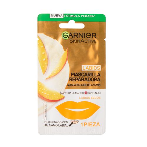 Mascarilla para labios Garnier SkinActive Hidrabomb Mango
