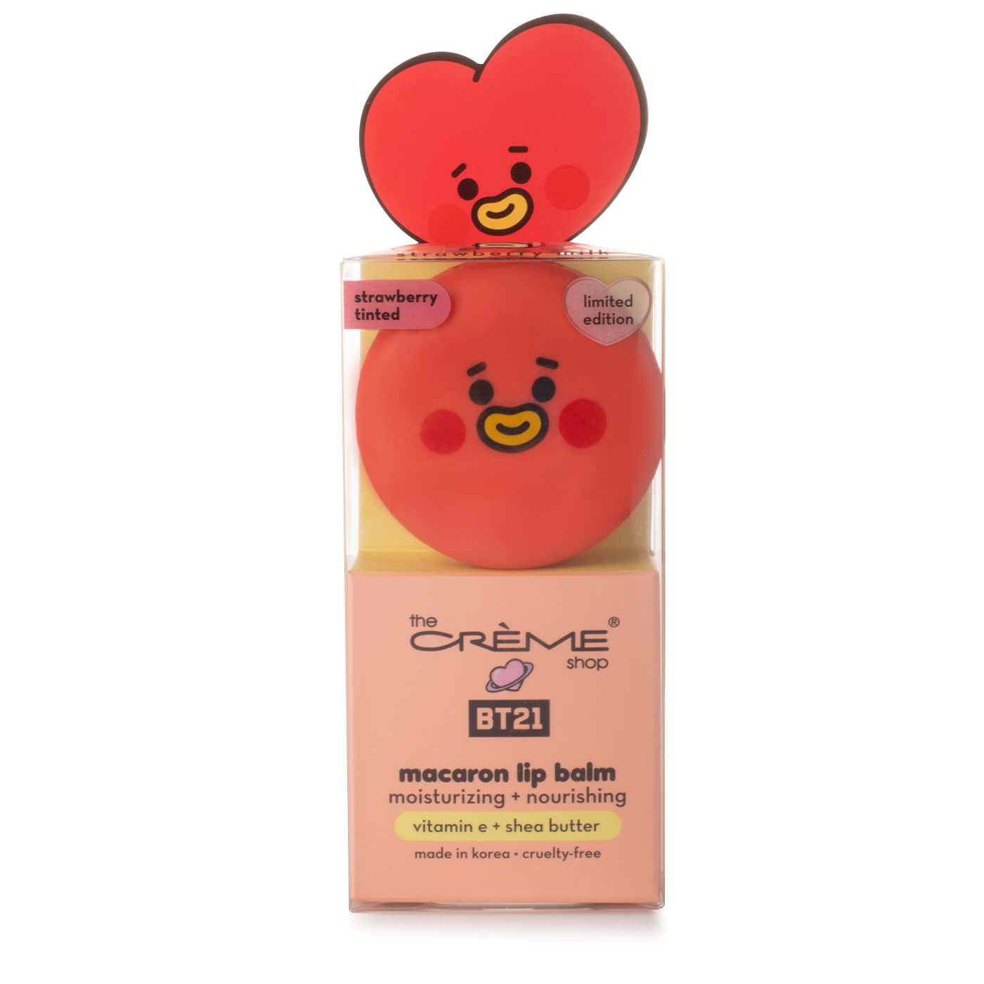 Bálsamo Labial TATA BT21 Strawberry Milk - @SallyBeauty