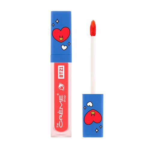 Labial Liquido Curiously Coral Tata BT21