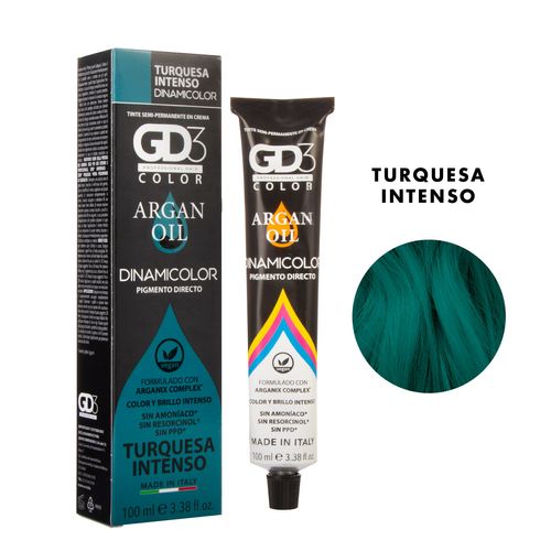 Tinte Semipermanente Turquesa Intenso 100ml