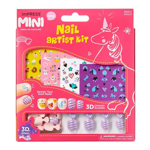 Kit de Uñas Postizas Kids