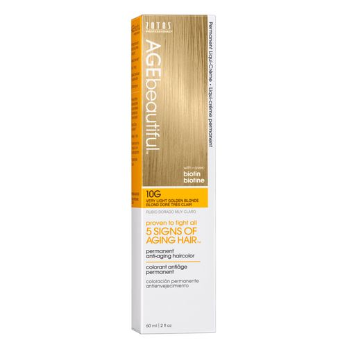 Tinte Permanente en Crema 10G Very Light Golden Blonde