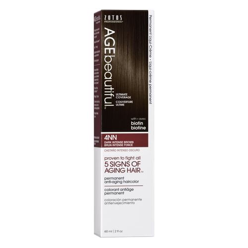 Tinte Permanente en Crema 4NN Dark Intense Brown