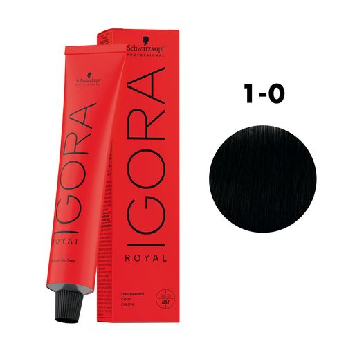 Igora Royal Tinte Permanente 1-0 60ml