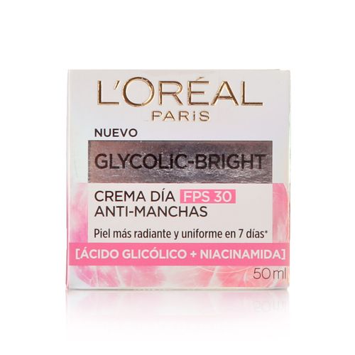 Crema de día Glycolic Bright FPS30 - 50ml