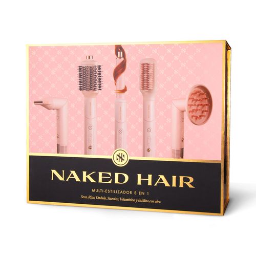 Multi-Estilizador 8 en 1 Naked Hair