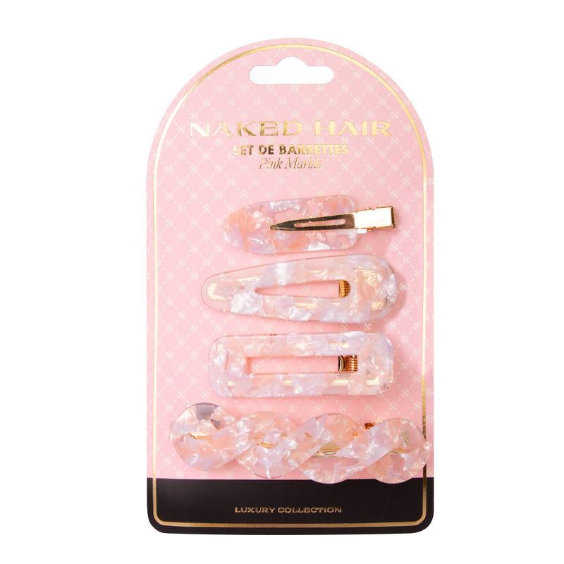 Set-de-Barrettes-Pink-Marble-Naked-Hair