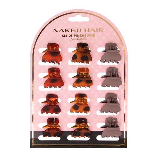 Set de Pinzas Mini Naked Hair