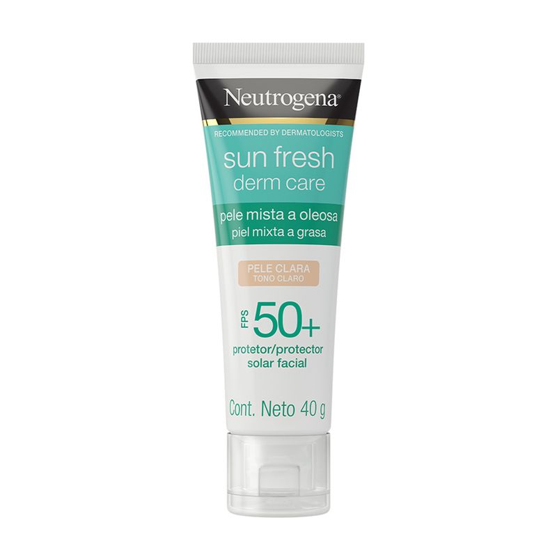 Protector-solar-facial-Sun-Fresh-derm-care-tono-claro-FPS-50
