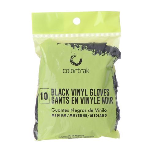 Guantes de Vinil Negro Medianos