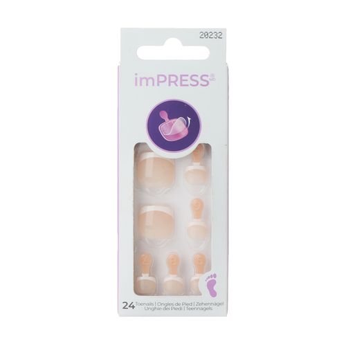 Uñas Postizas para pies Impress Chasing Summer