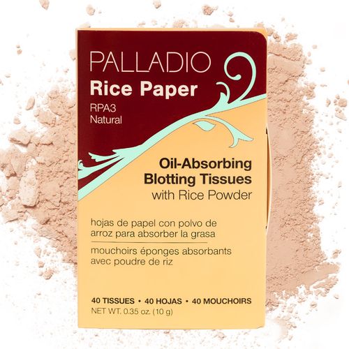 Papel Absorbente con Polvo de Arroz
