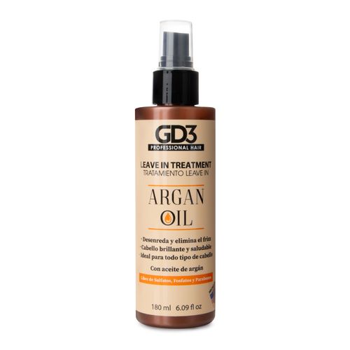 Tratamiento Leave in con aceite de argan 180 ml