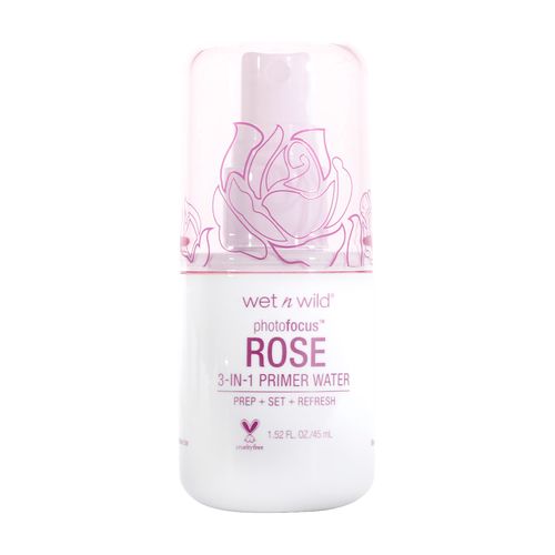Primer en agua 3 en 1 Wet n Wild Rose