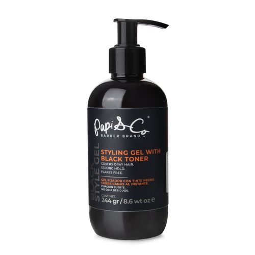Gel Fijador con Tinte Negro 240 ml