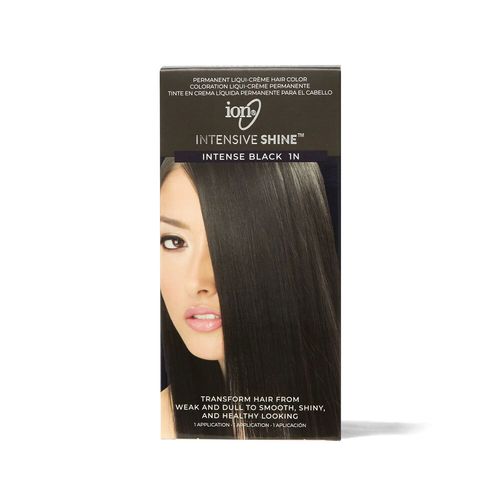 Kit de Tinte Permanente Ion en Crema Negro Intenso 1N