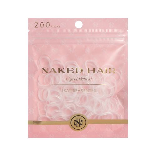 Ligas elásticas chicas transparentes 200 pz