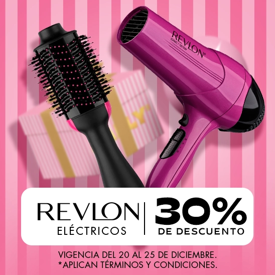 El eléctrico perfecto lo encuentras con Revlon, con un 30% de descuento