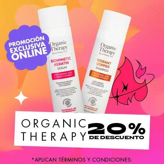 Poder natural para tu cabello con Organic Therapy