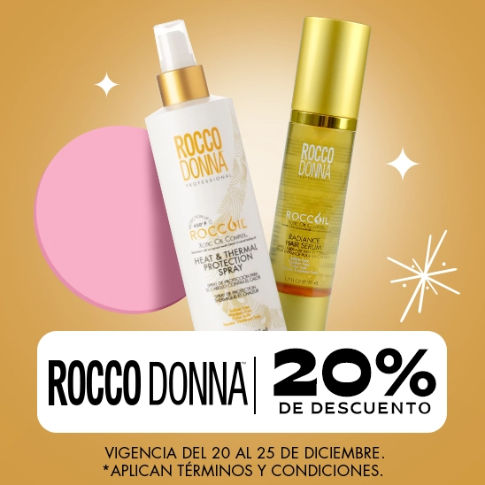 Cuidado profesional con Rocco Donna con un 20% de descuento