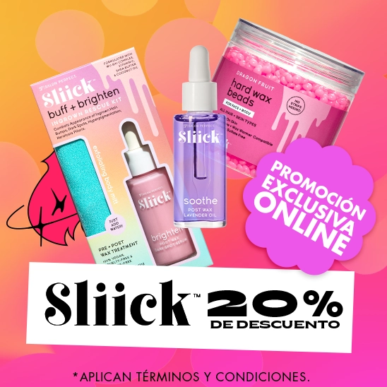 Piel suave con la nueva cera de Sliick