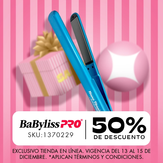 El alisado perfecto para tu posada con la plancha Nano titanium de Babyliss con un 50% de descuento