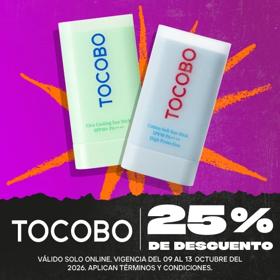 Tocobo con un 25% de descuento