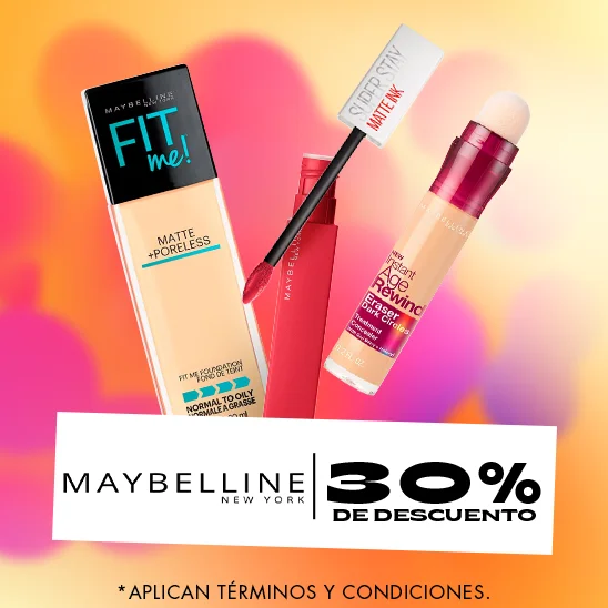 Looks impactantes con Maybelline