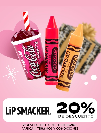 Labios deliciosos Con Lip Smacker