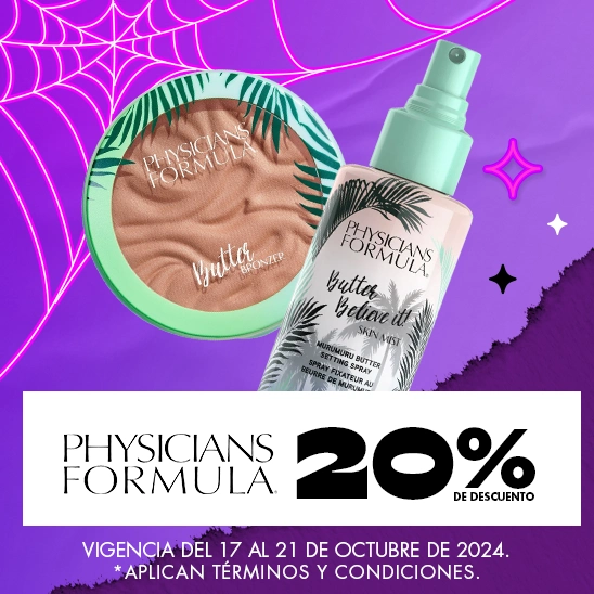 El maquillaje ideal para cuidar tu piel con Physicians Formula con un 20% de descuento