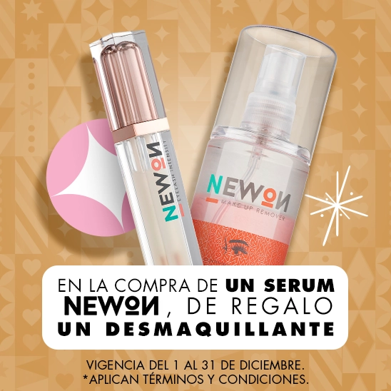 De regalo desmaquillante en la compra de 1 Serum Newon