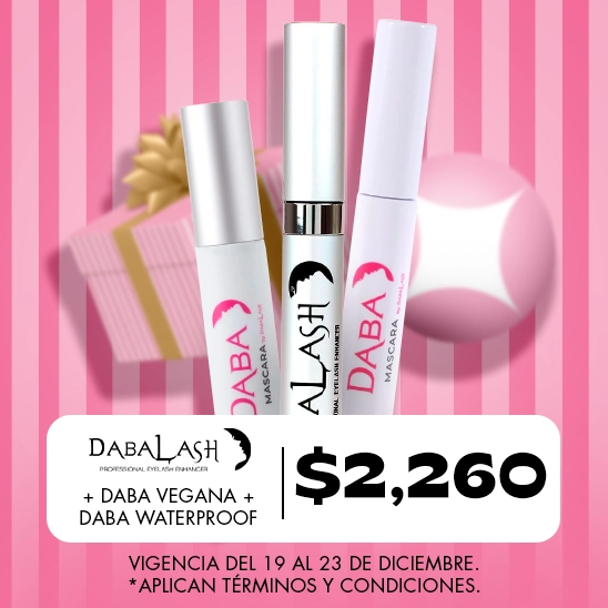 El kit completo de Dabalash a solo $2,260