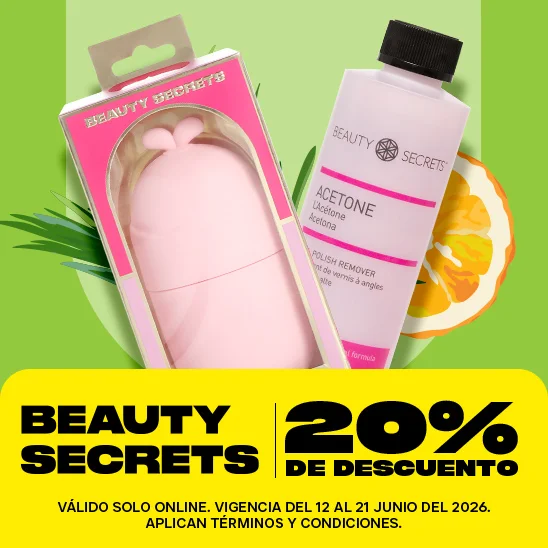 El accesorio ideal con Beauty Secrets con un 20% de descuento