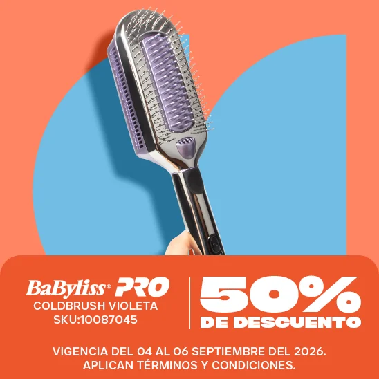 Rescata tu cabello con el Cold Brush Violeta con un 50% de descuento