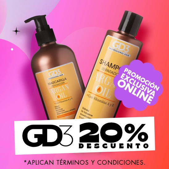 El poder del argan con GD3 para tu cabello