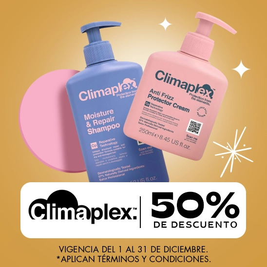 Protege tu cabello de todo clima con Climaplex, con un 50% de descuento